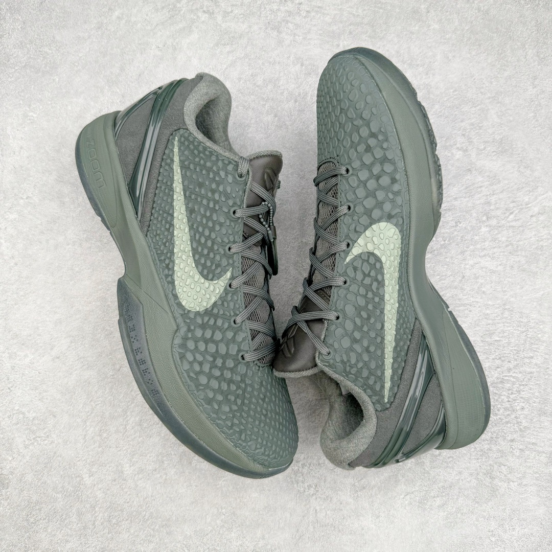  S2外贸  Kobe 6 Black Mamba Collection Fade To Black 科比 6 前掌气垫 后掌EVA 球鞋 籃球鞋 實戰鞋  真碳板 男鞋 波鞋 深灰  869457-007