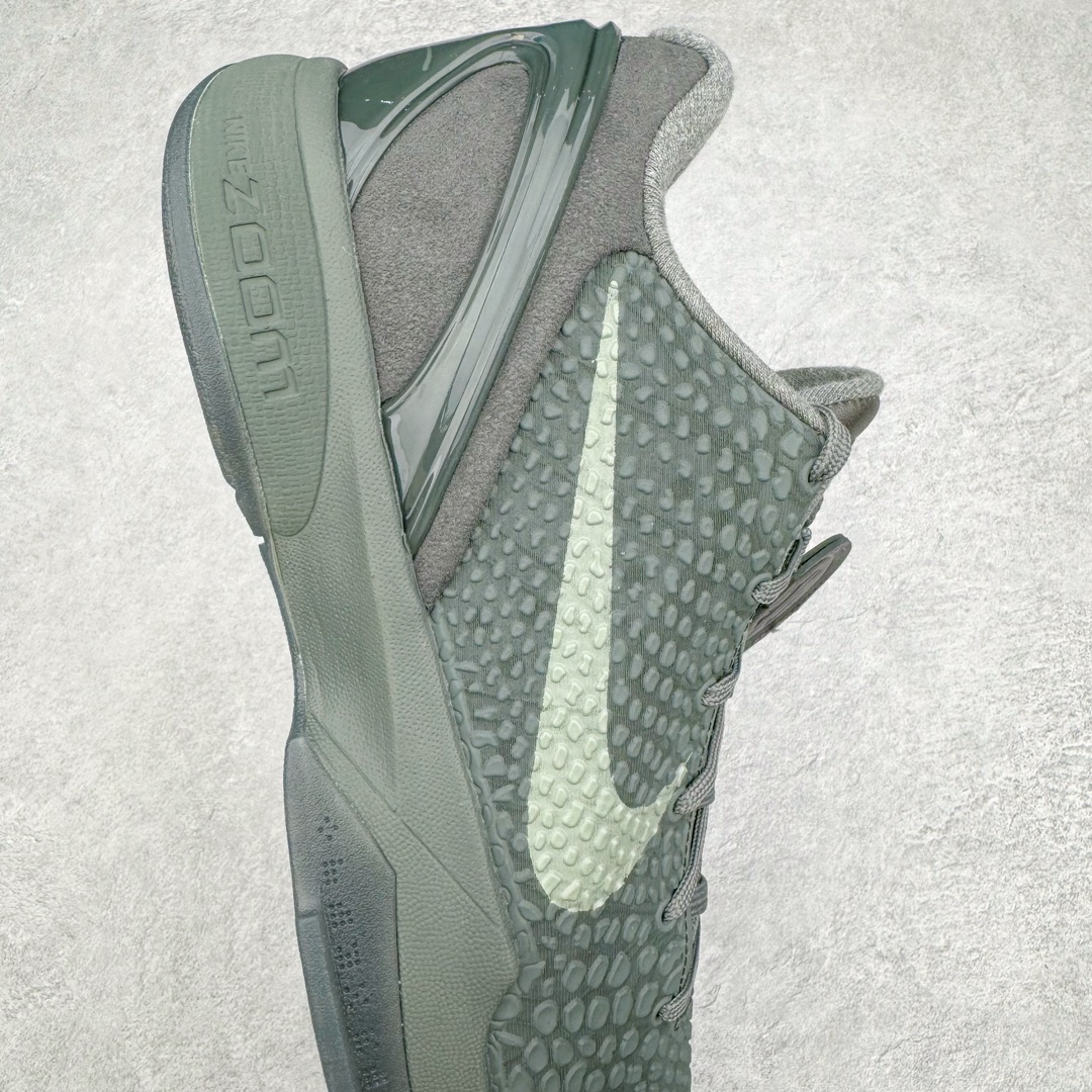  S2外贸  Kobe 6 Black Mamba Collection Fade To Black 科比 6 前掌气垫 后掌EVA 球鞋 籃球鞋 實戰鞋  真碳板 男鞋 波鞋 深灰  869457-007