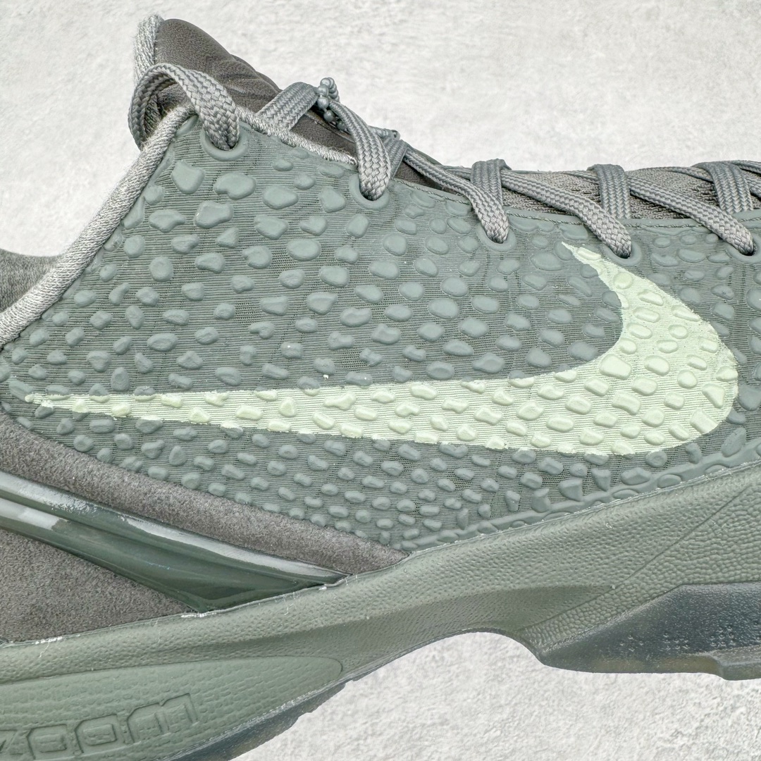  S2外贸  Kobe 6 Black Mamba Collection Fade To Black 科比 6 前掌气垫 后掌EVA 球鞋 籃球鞋 實戰鞋  真碳板 男鞋 波鞋 深灰  869457-007