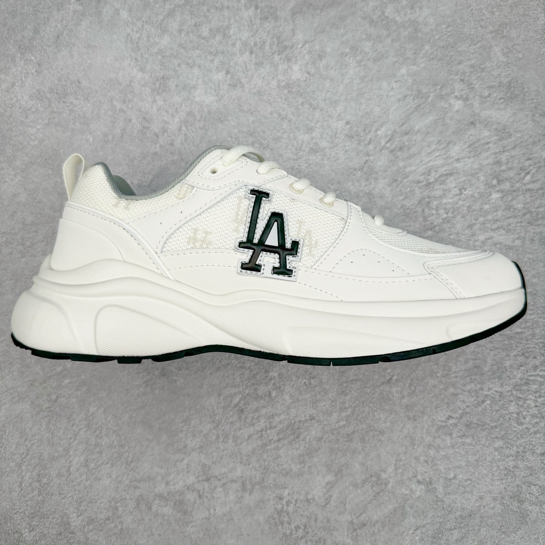  MLB Chunky Runer 24SS  低筒 复古舒适 厚底 老爹鞋 板鞋 休闲鞋 波鞋 男鞋 女鞋 奶白  3ARNFSB4N-07CRS