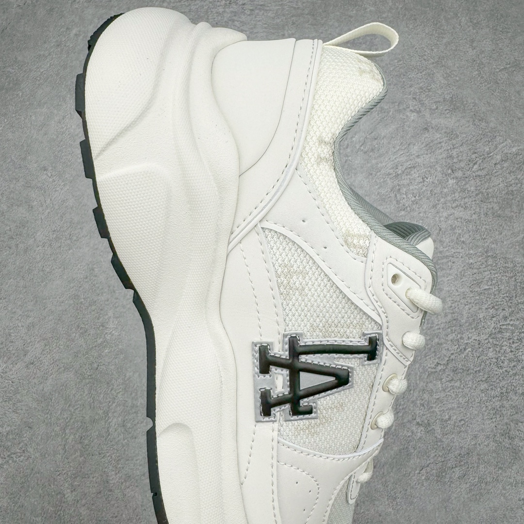  MLB Chunky Runer 24SS  低筒 复古舒适 厚底 老爹鞋 板鞋 休闲鞋 波鞋 男鞋 女鞋 奶白  3ARNFSB4N-07CRS