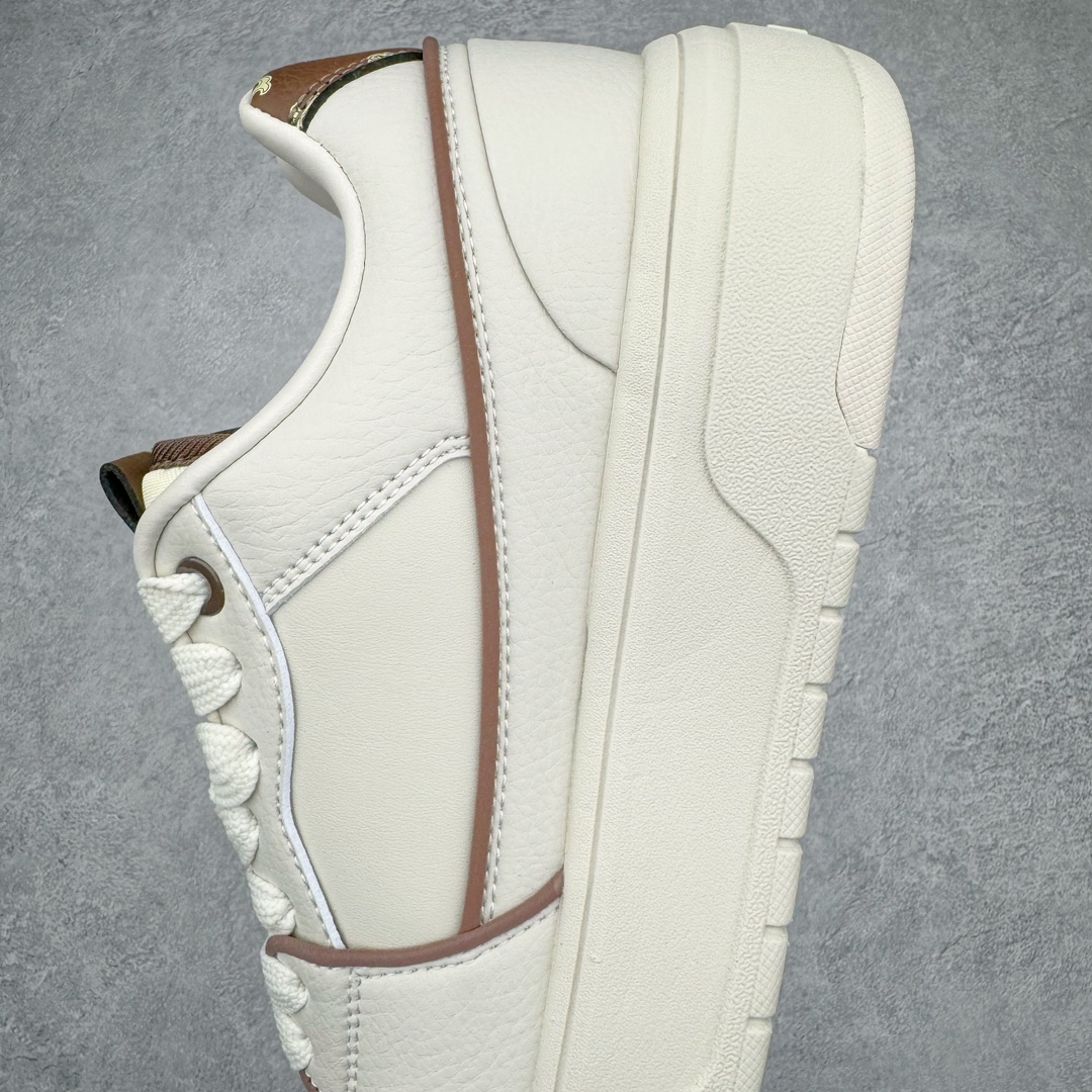  MLB 纽约洋基队  低筒 厚底 老爹鞋 防滑减震耐磨 板鞋 休闲鞋 男鞋 女鞋 波鞋 棕色 3ASXCLR3N-43BRS