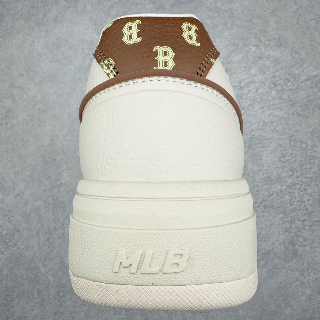  MLB 纽约洋基队  低筒 厚底 老爹鞋 防滑减震耐磨 板鞋 休闲鞋 男鞋 女鞋 波鞋 棕色 3ASXCLR3N-43BRS