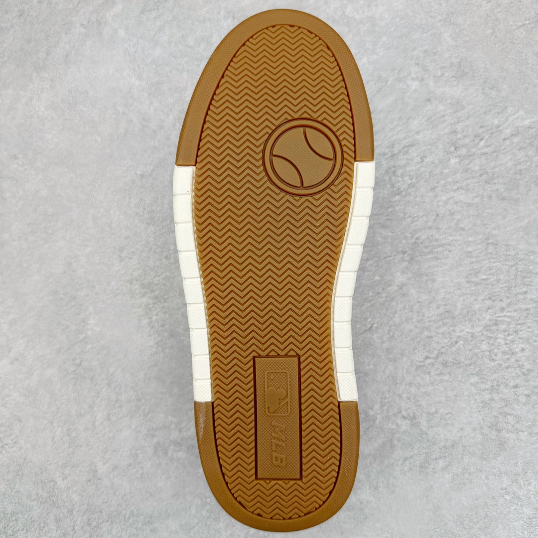  MLB 纽约洋基队  低筒 厚底 老爹鞋 防滑减震耐磨 板鞋 休闲鞋 男鞋 女鞋 波鞋 金色  3ASXCLB3N-43GOS