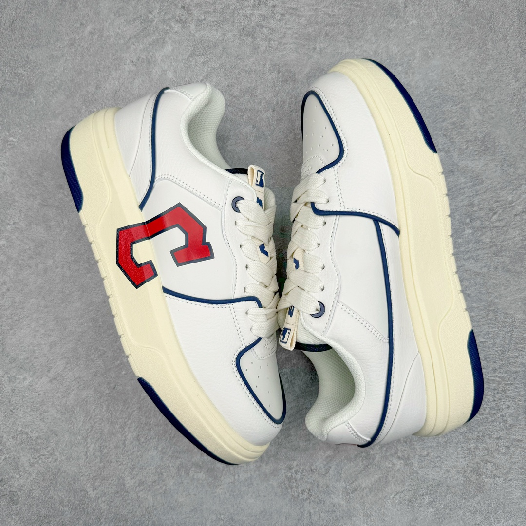  MLB Chunky Liner 纽约洋基队  低筒 厚底 老爹鞋 防滑减震耐磨 板鞋 休闲鞋 男鞋 女鞋 波鞋 红色 3ASXCLB3N-45RDS