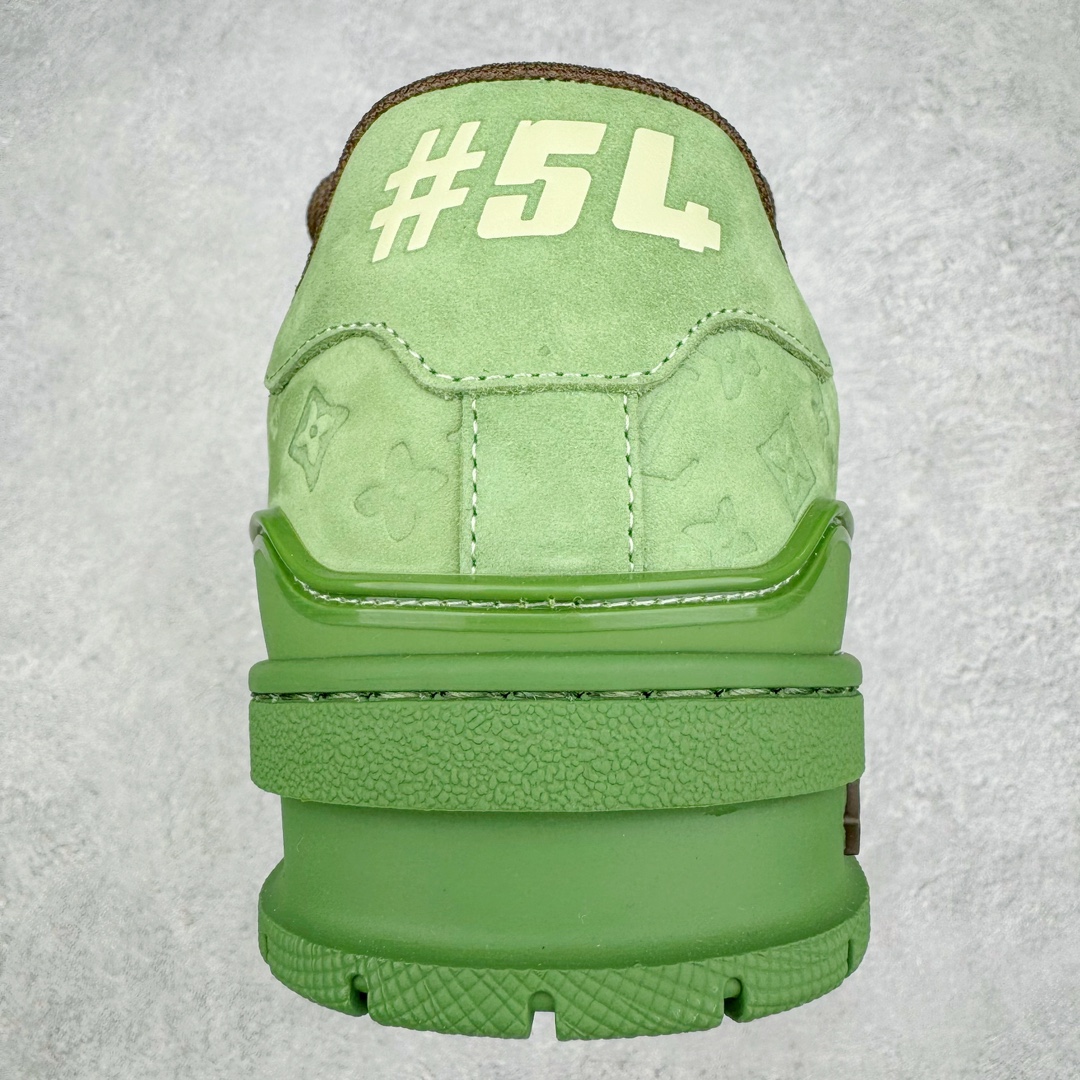 Louis Vuitton 路易威登 Trainer  LV 低筒 休闲鞋 板鞋 运动鞋 男鞋 女鞋 绿色 1ACR6E