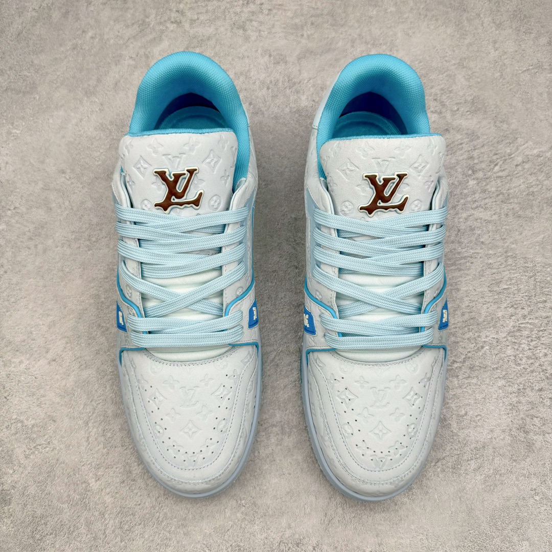 Tyler  Louis Vuitton 路易威登 Trainer  LV 低筒 休闲鞋 板鞋 运动鞋 男鞋 女鞋 蓝色 1ACRYD