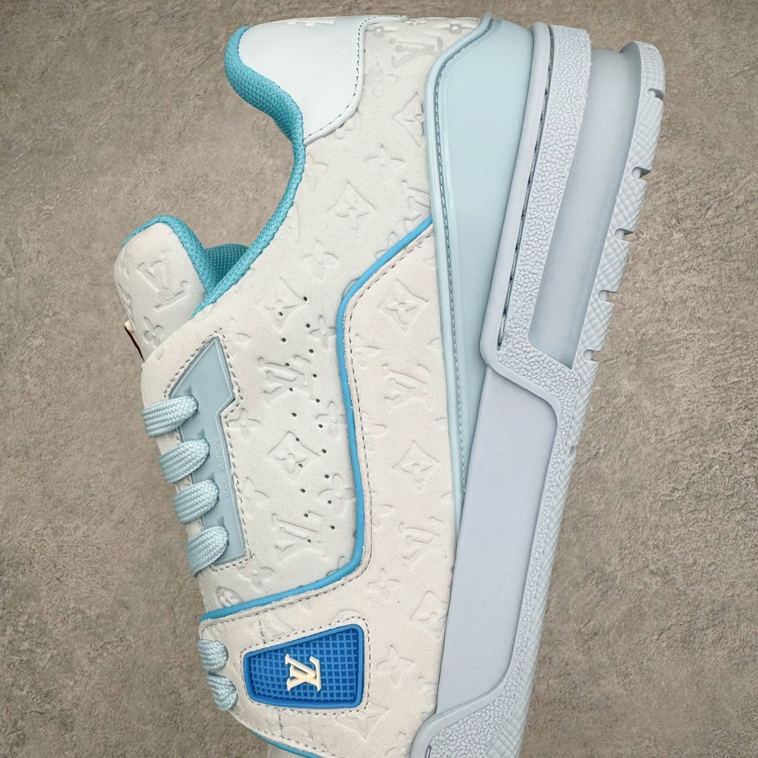 Tyler  Louis Vuitton 路易威登 Trainer  LV 低筒 休闲鞋 板鞋 运动鞋 男鞋 女鞋 蓝色 1ACRYD