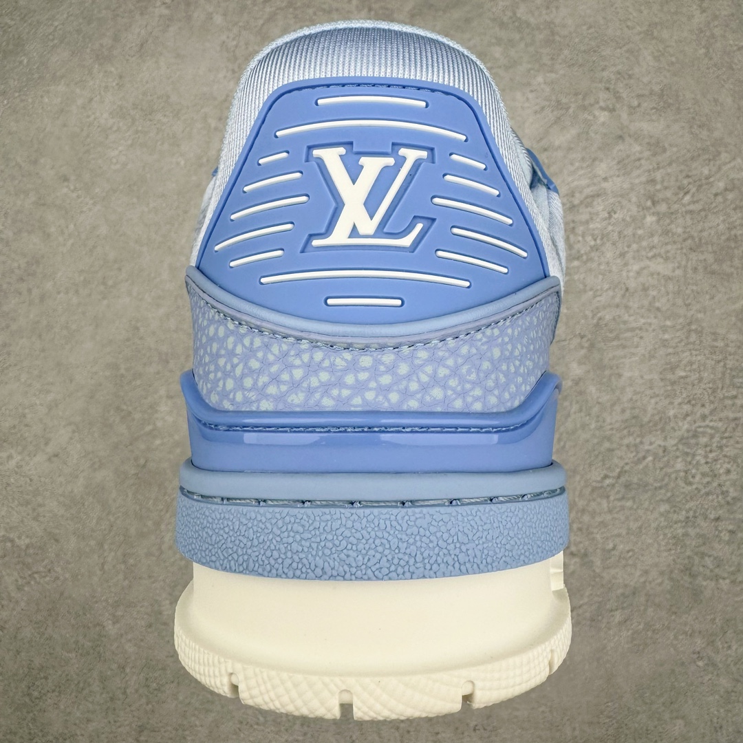   Louis Vuitton 路易威登 Trainer  LV 低筒 休闲鞋 板鞋 运动鞋 男鞋 女鞋 蓝色 1ACQ6W