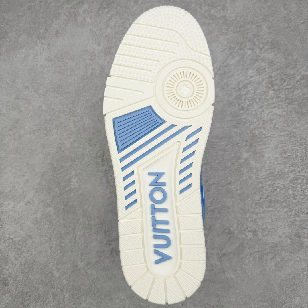   Louis Vuitton 路易威登 Trainer  LV 低筒 休闲鞋 板鞋 运动鞋 男鞋 女鞋 蓝色 1ACQ6W