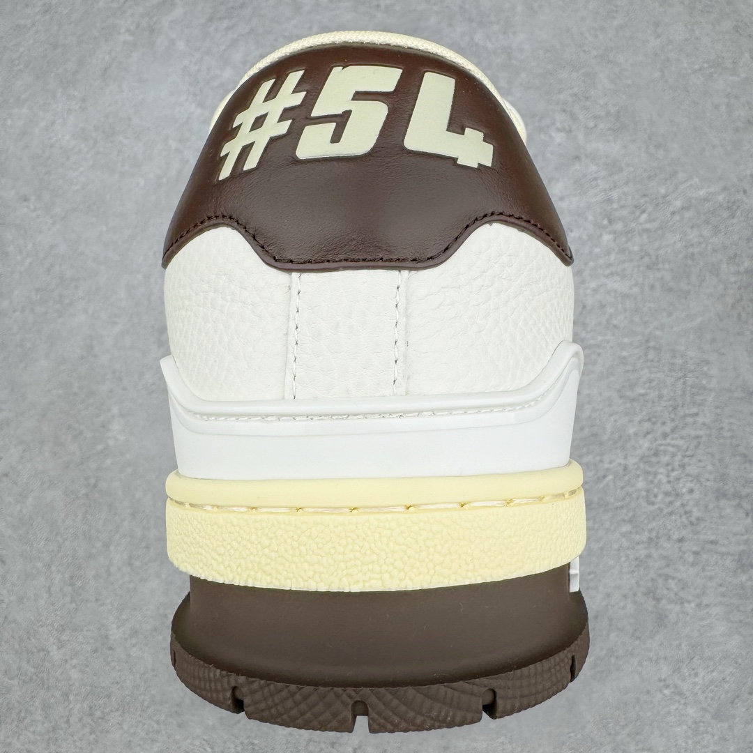  Louis Vuitton 路易威登 Trainer  LV 低筒 休闲鞋 板鞋 运动鞋 男鞋 女鞋 白棕黑 格子 1ACWUE