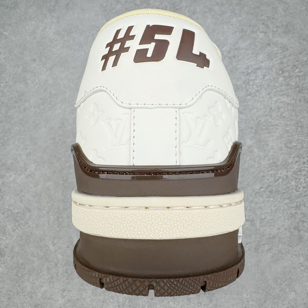  Tyle Louis Vuitton 路易威登 Trainer  LV 低筒 休闲鞋 板鞋 运动鞋 男鞋 女鞋 米棕 满印 1ACR5K