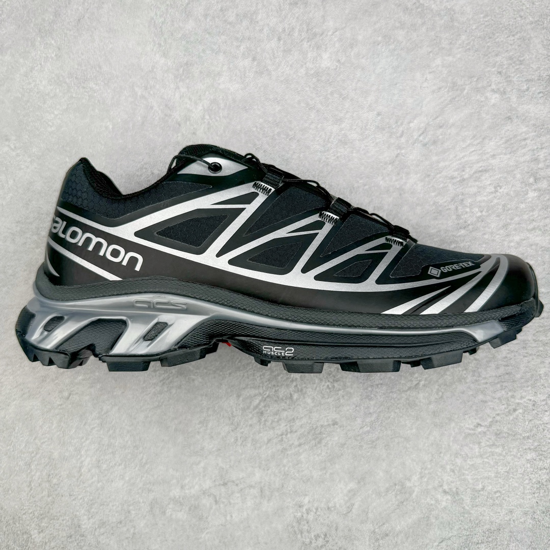  SALOMON XT-6 萨洛蒙  低筒 减震防滑 户外 跑步鞋 运动鞋 登山 男鞋 女鞋  波鞋（版型偏小一码）黑白色 474506