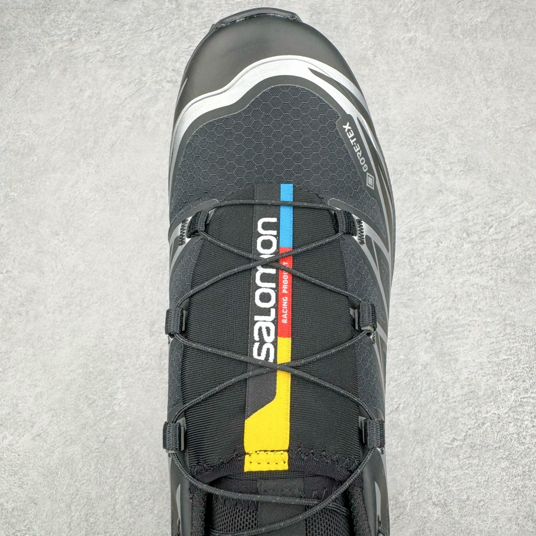  SALOMON XT-6 萨洛蒙  低筒 减震防滑 户外 跑步鞋 运动鞋 登山 男鞋 女鞋  波鞋（版型偏小一码）黑白色 474506