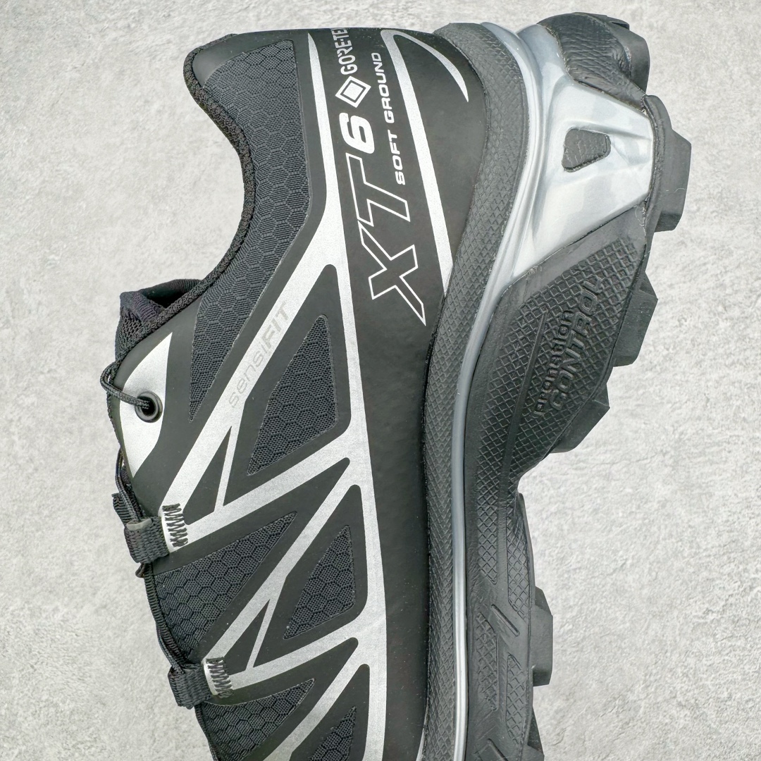  SALOMON XT-6 萨洛蒙  低筒 减震防滑 户外 跑步鞋 运动鞋 登山 男鞋 女鞋  波鞋（版型偏小一码）黑白色 474506