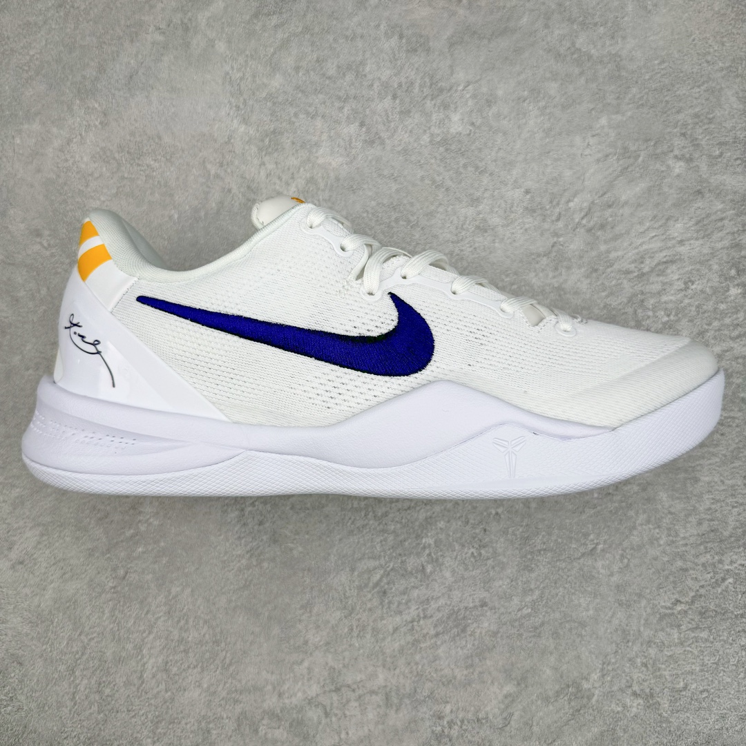  s2外贸 Kobe8 Protro Lakers Home  科比8 低筒  全掌LUNARLON 鞋墊 籃球鞋 實戰鞋 球鞋 男鞋 波鞋 湖人 HF9550-100