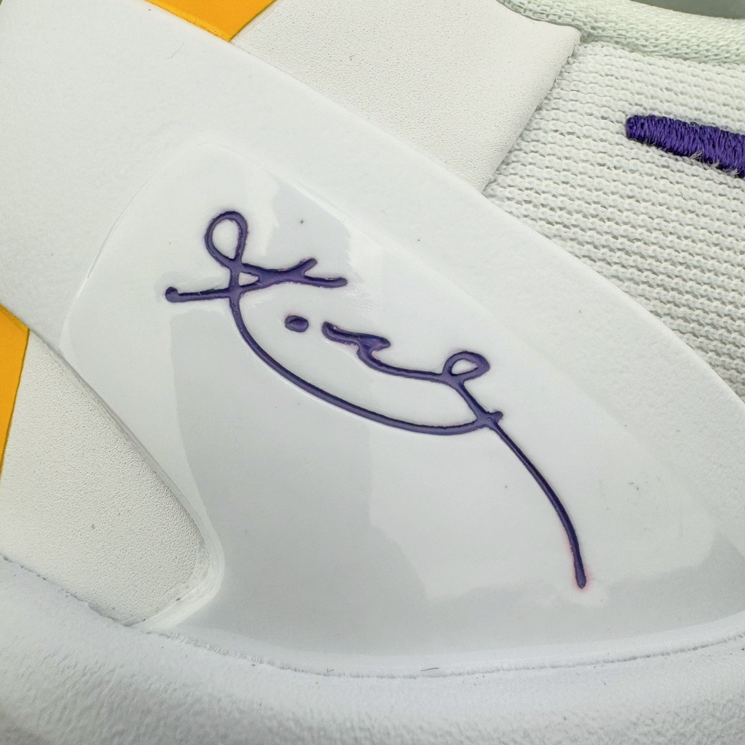  s2外贸 Kobe8 Protro Lakers Home  科比8 低筒  全掌LUNARLON 鞋墊 籃球鞋 實戰鞋 球鞋 男鞋 波鞋 湖人 HF9550-100