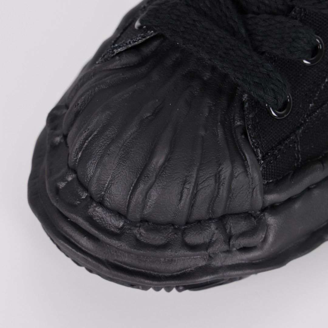 新版 MIHARA YASUHIRO 三原康裕 Wayne MMY  低筒 溶胶鞋 帆布鞋 板鞋 休闲鞋 增高鞋 男鞋 女鞋 黑武士 帆布 A08FW735