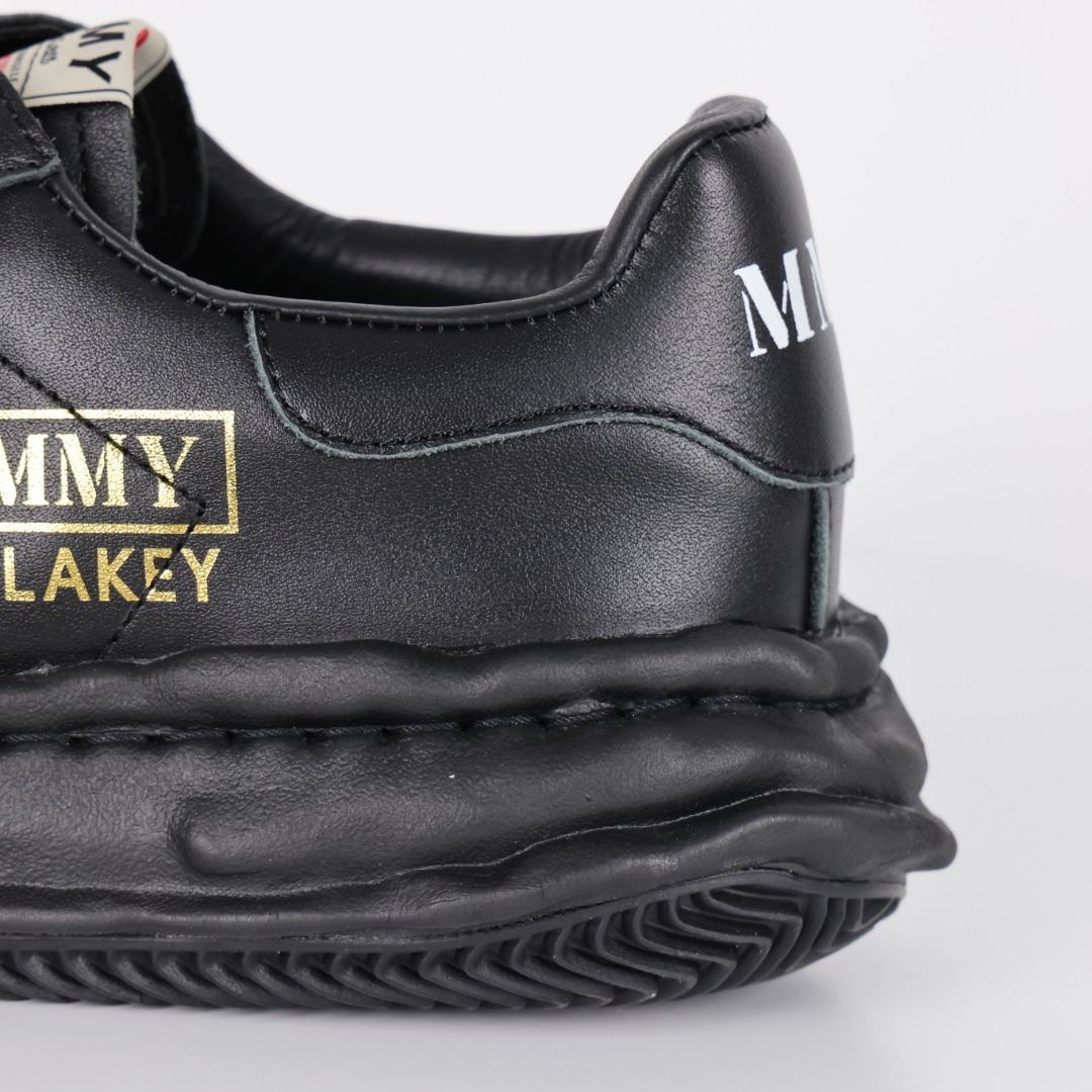 新版 MIHARA YASUHIRO 三原康裕 Wayne MMY  低筒 溶胶鞋 帆布鞋 板鞋 休闲鞋 增高鞋 男鞋 女鞋 黑武士 皮革 A08FW711 