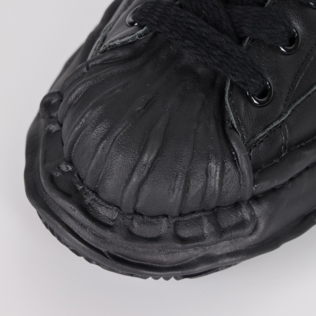 新版 MIHARA YASUHIRO 三原康裕 Wayne MMY  低筒 溶胶鞋 帆布鞋 板鞋 休闲鞋 增高鞋 男鞋 女鞋 黑武士 皮革 A08FW711 