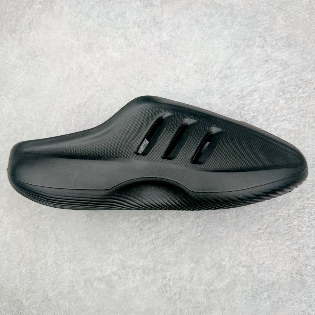 Adidas originals AdiFom lllnfinity 防滑防磨 包头 室外 室内拖鞋 沙滩鞋 男鞋 女鞋 黑色 IG6969