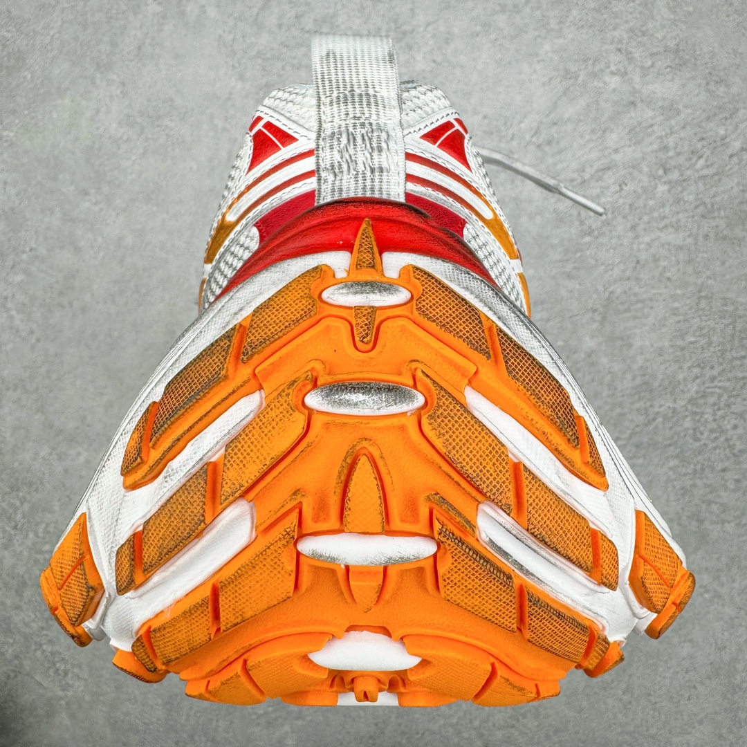  Balenciaga  巴黎世家 10XL 网布 系带 做旧 低筒 老爹鞋 运动 复古板鞋 休闲鞋 男鞋 女鞋 波鞋 灰红橙