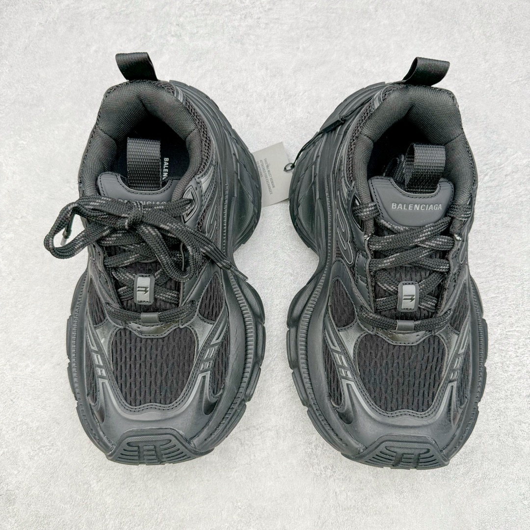  Balenciaga  巴黎世家 10XL 网布 系带 做旧 低筒 老爹鞋 运动 复古板鞋 休闲鞋 男鞋 女鞋 波鞋 黑武士