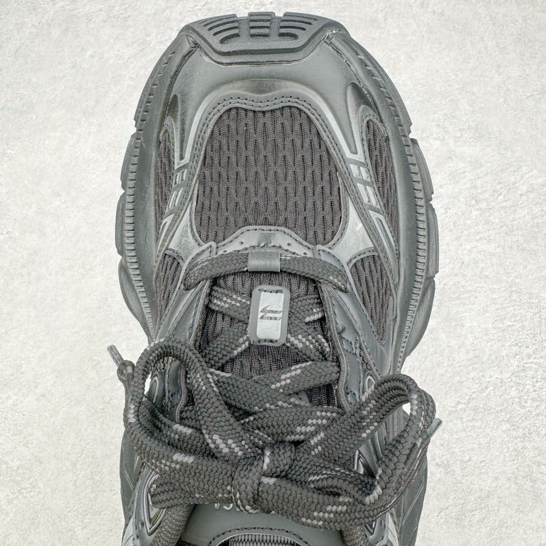  Balenciaga  巴黎世家 10XL 网布 系带 做旧 低筒 老爹鞋 运动 复古板鞋 休闲鞋 男鞋 女鞋 波鞋 黑武士