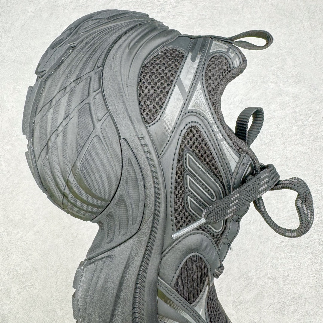  Balenciaga  巴黎世家 10XL 网布 系带 做旧 低筒 老爹鞋 运动 复古板鞋 休闲鞋 男鞋 女鞋 波鞋 黑武士