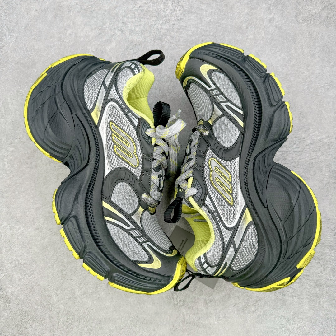  Balenciaga  巴黎世家 10XL 网布 系带 做旧 低筒 老爹鞋 运动 复古板鞋 休闲鞋 男鞋 女鞋 波鞋 灰黄