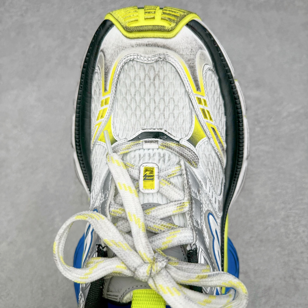  Balenciaga  巴黎世家 10XL 网布 系带 做旧 低筒 老爹鞋 运动 复古板鞋 休闲鞋 男鞋 女鞋 波鞋 灰蓝黄