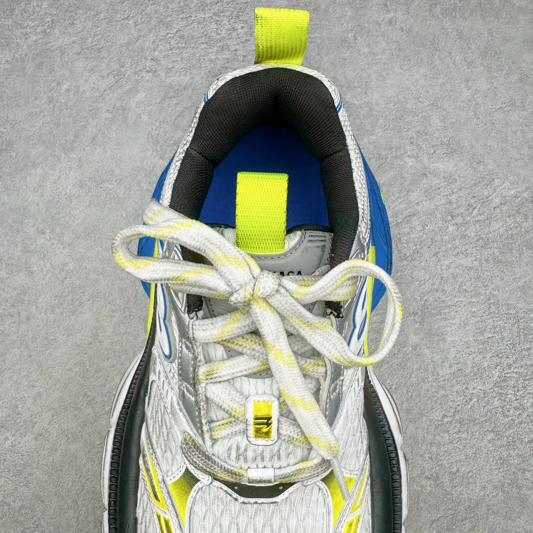  Balenciaga  巴黎世家 10XL 网布 系带 做旧 低筒 老爹鞋 运动 复古板鞋 休闲鞋 男鞋 女鞋 波鞋 灰蓝黄