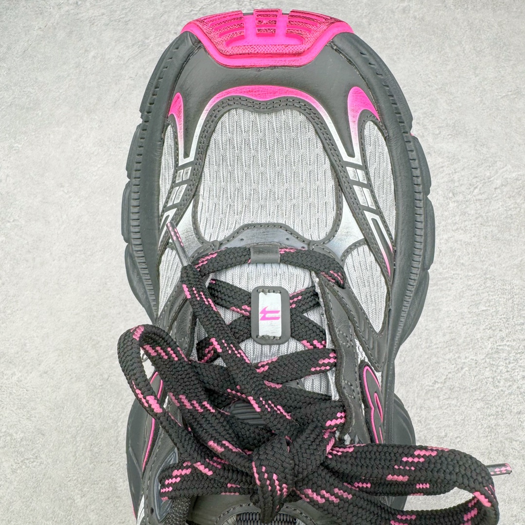  Balenciaga  巴黎世家 10XL 网布 系带 做旧 低筒 老爹鞋 运动 复古板鞋 休闲鞋 男鞋 女鞋 波鞋 黑粉色