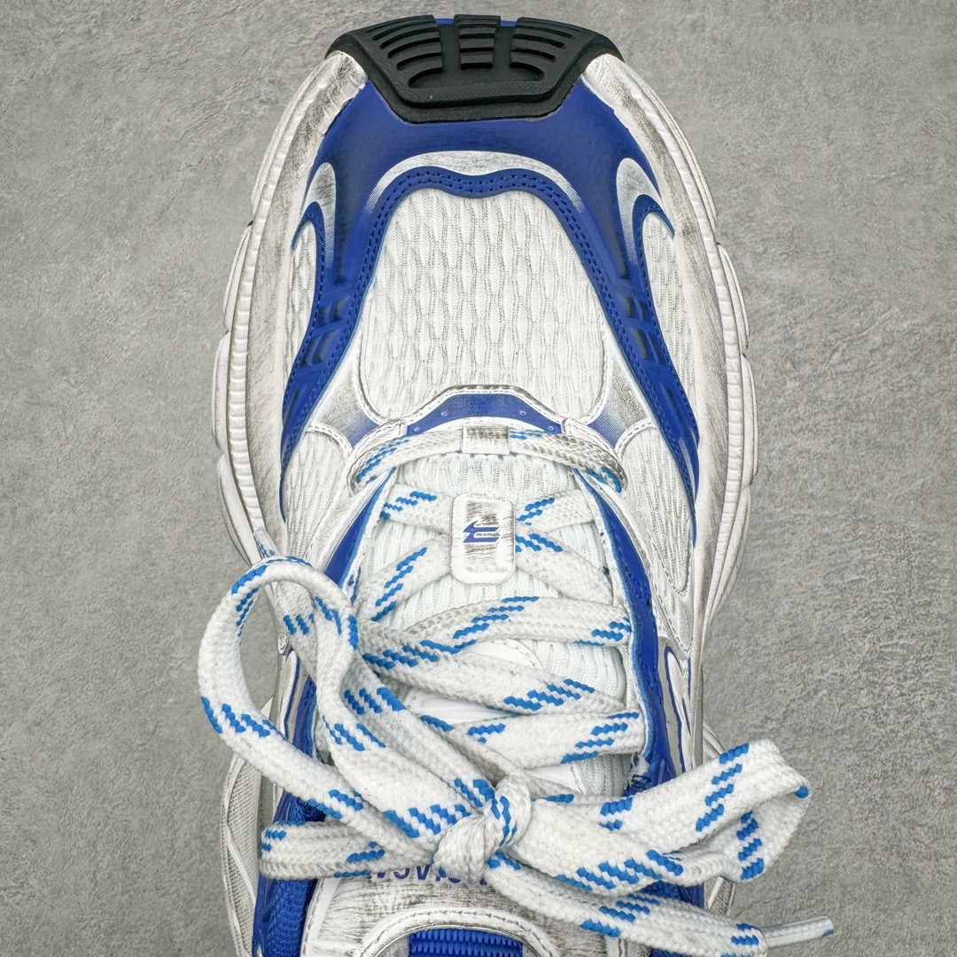  Balenciaga  巴黎世家 10XL 网布 系带 做旧 低筒 老爹鞋 运动 复古板鞋 休闲鞋 男鞋 女鞋 波鞋 白蓝