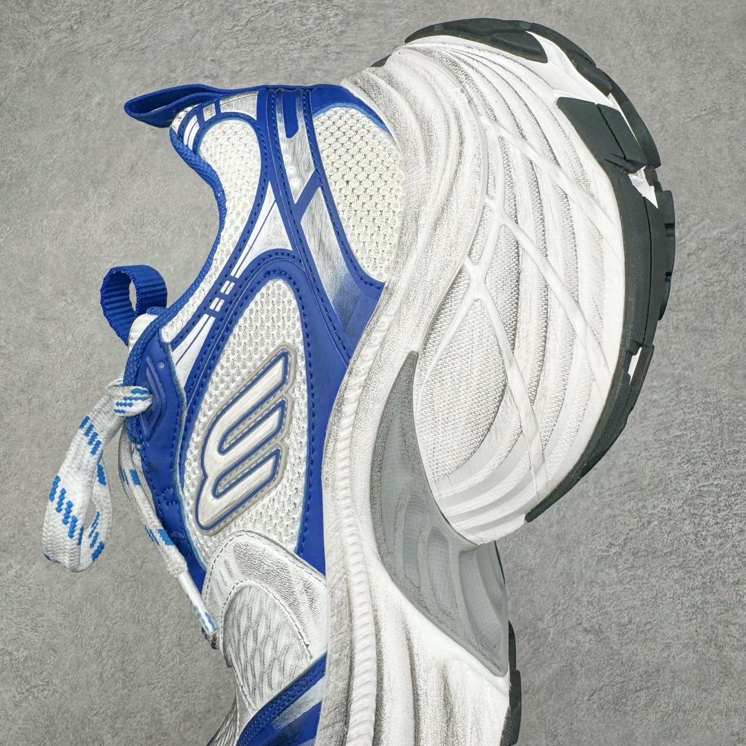  Balenciaga  巴黎世家 10XL 网布 系带 做旧 低筒 老爹鞋 运动 复古板鞋 休闲鞋 男鞋 女鞋 波鞋 白蓝