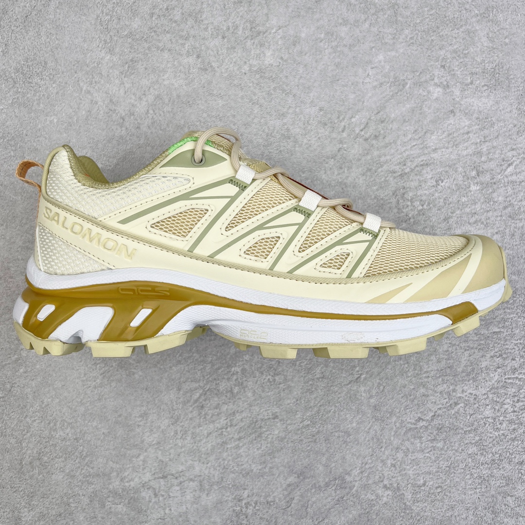  SALOMON XT-6 萨洛蒙  低筒 减震防滑 户外 跑步鞋 运动鞋 登山 男鞋 女鞋  波鞋（版型偏小一码）米白色 471548