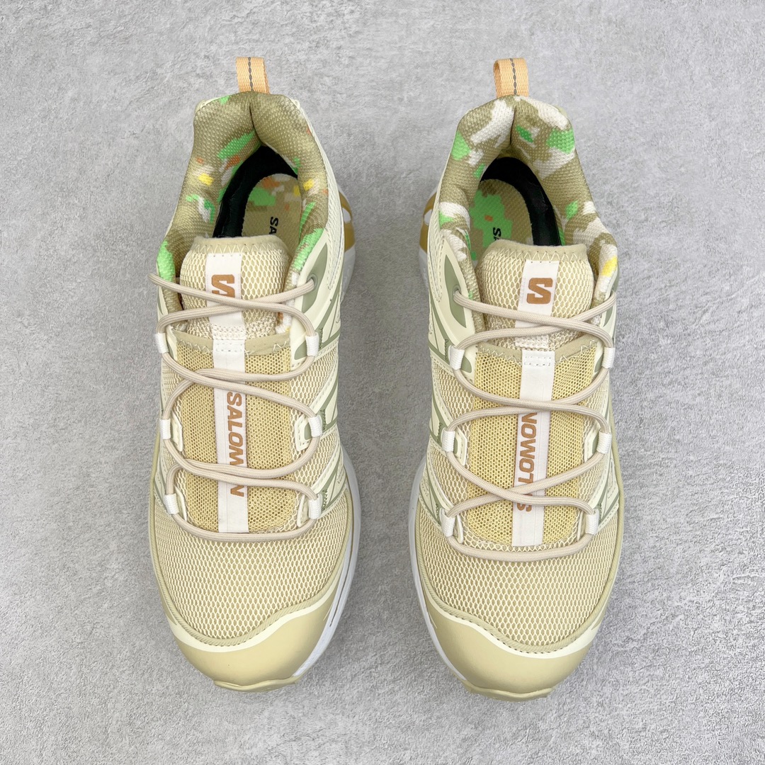  SALOMON XT-6 萨洛蒙  低筒 减震防滑 户外 跑步鞋 运动鞋 登山 男鞋 女鞋  波鞋（版型偏小一码）米白色 471548