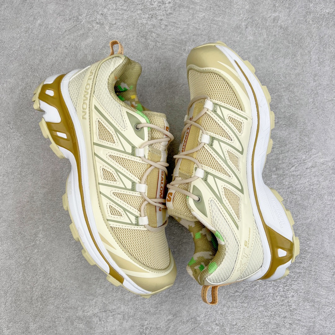  SALOMON XT-6 萨洛蒙  低筒 减震防滑 户外 跑步鞋 运动鞋 登山 男鞋 女鞋  波鞋（版型偏小一码）米白色 471548