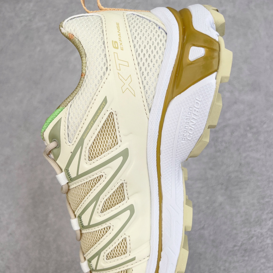  SALOMON XT-6 萨洛蒙  低筒 减震防滑 户外 跑步鞋 运动鞋 登山 男鞋 女鞋  波鞋（版型偏小一码）米白色 471548