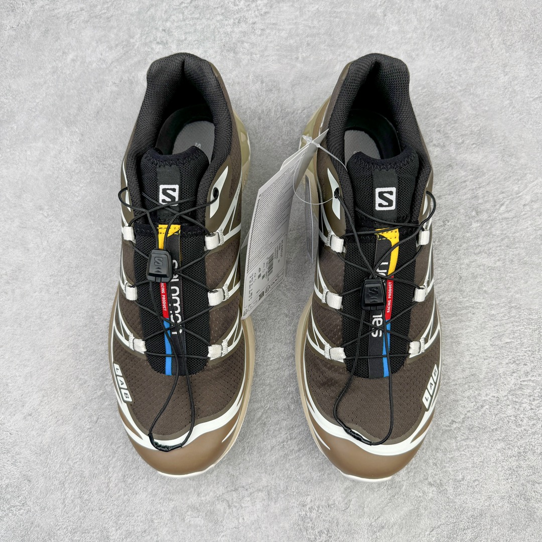  SALOMON XT-6 萨洛蒙  低筒 减震防滑 户外 跑步鞋 运动鞋 登山 男鞋 女鞋  波鞋（版型偏小一码）M鹪鹩棕 473058