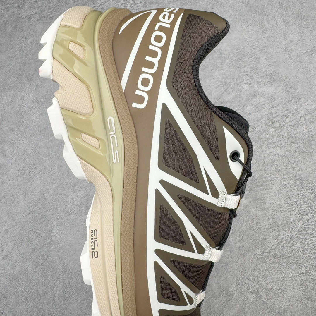  SALOMON XT-6 萨洛蒙  低筒 减震防滑 户外 跑步鞋 运动鞋 登山 男鞋 女鞋  波鞋（版型偏小一码）M鹪鹩棕 473058