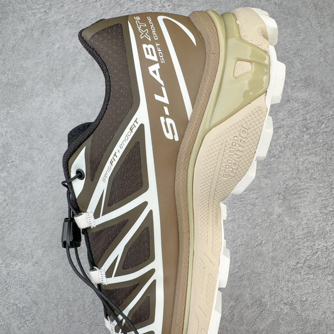  SALOMON XT-6 萨洛蒙  低筒 减震防滑 户外 跑步鞋 运动鞋 登山 男鞋 女鞋  波鞋（版型偏小一码）M鹪鹩棕 473058