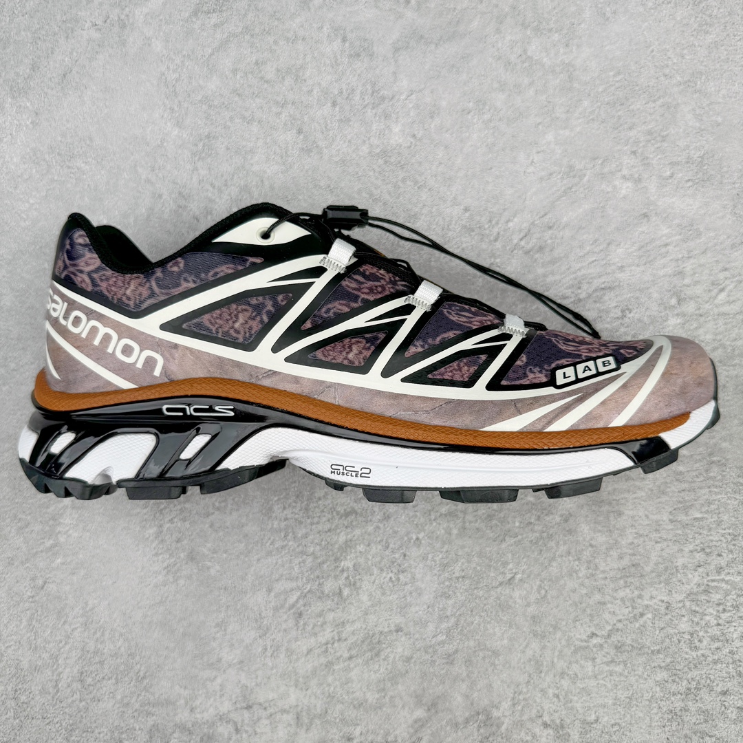 COSTS Black Vanila SALOMON XT-6 萨洛蒙  低筒 减震防滑 户外 跑步鞋 运动鞋 登山 男鞋 女鞋  波鞋（版型偏小一码）M紫灰 471865