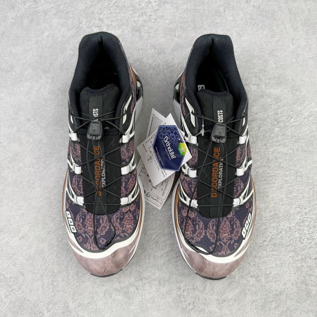 COSTS Black Vanila SALOMON XT-6 萨洛蒙  低筒 减震防滑 户外 跑步鞋 运动鞋 登山 男鞋 女鞋  波鞋（版型偏小一码）M紫灰 471865