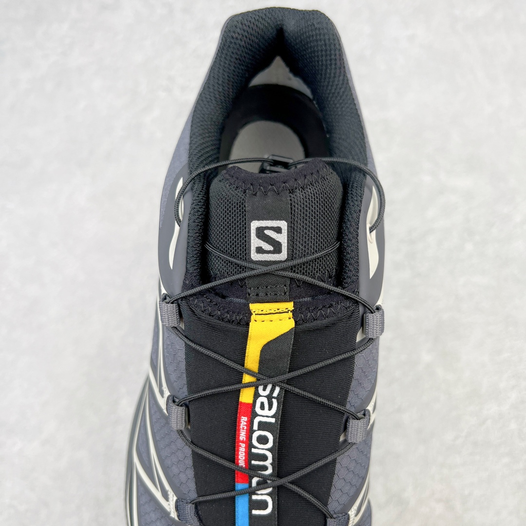 SALOMON XT-6 萨洛蒙  低筒 减震防滑 户外 跑步鞋 运动鞋 登山 男鞋 女鞋  波鞋（版型偏小一码）M银灰色 416635