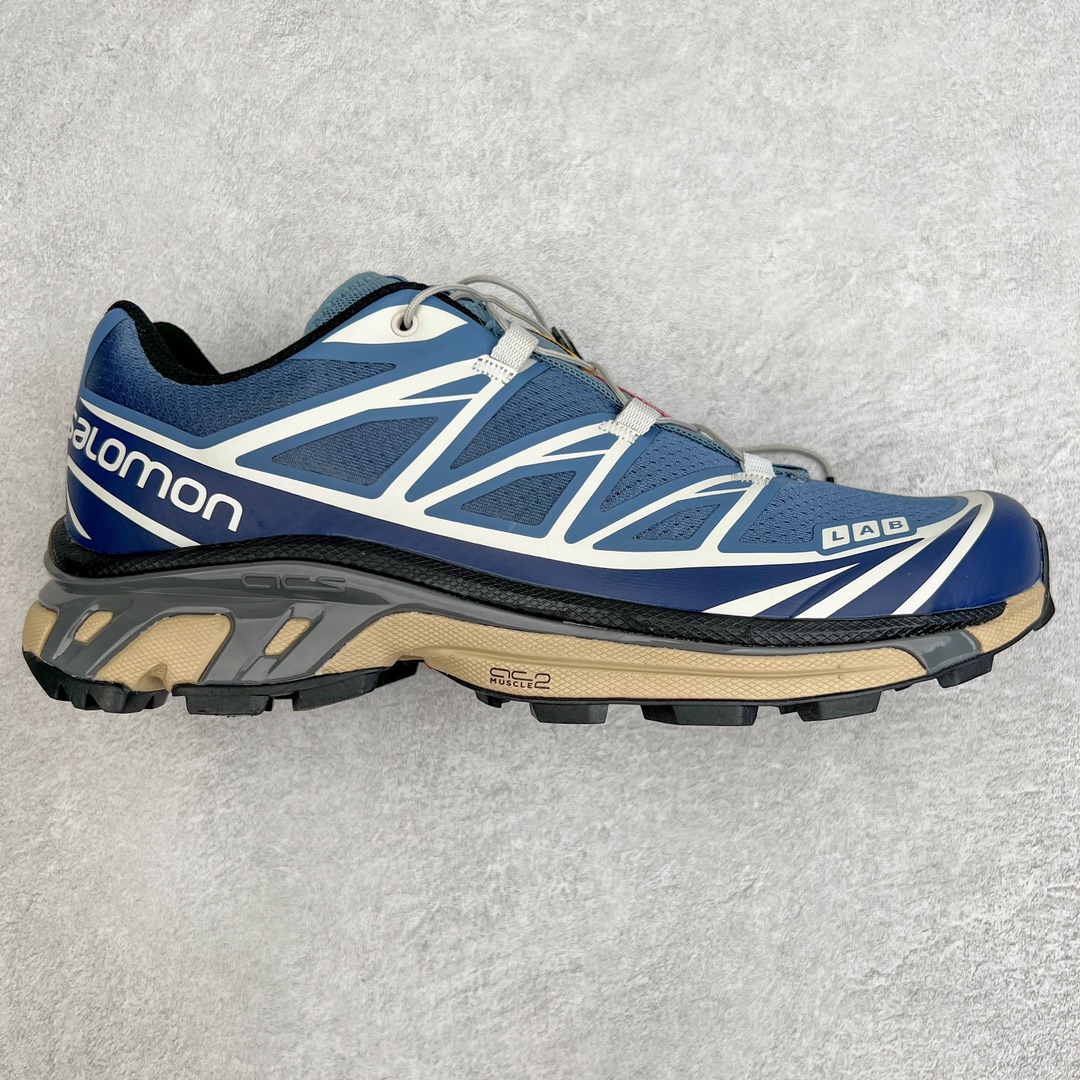  SALOMON XT-6 萨洛蒙  低筒 减震防滑 户外 跑步鞋 运动鞋 登山 男鞋 女鞋  波鞋（版型偏小一码）风尚千蓝 M473816