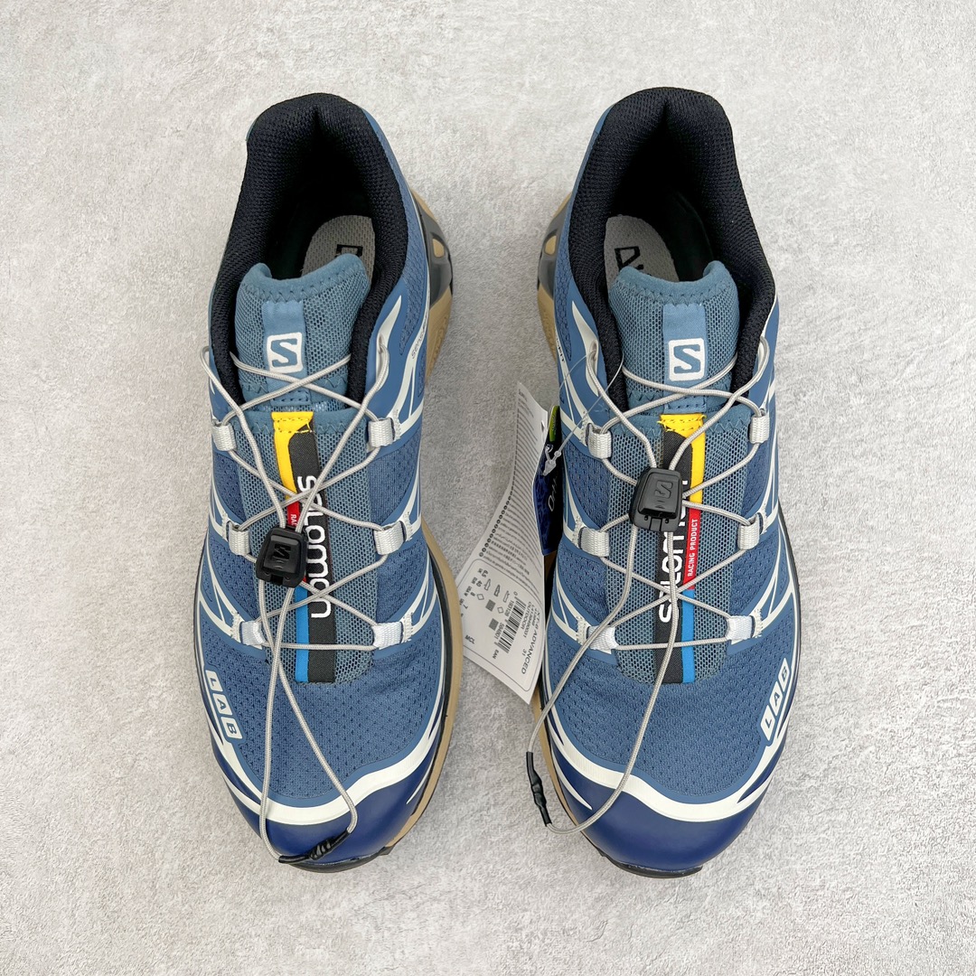  SALOMON XT-6 萨洛蒙  低筒 减震防滑 户外 跑步鞋 运动鞋 登山 男鞋 女鞋  波鞋（版型偏小一码）风尚千蓝 M473816