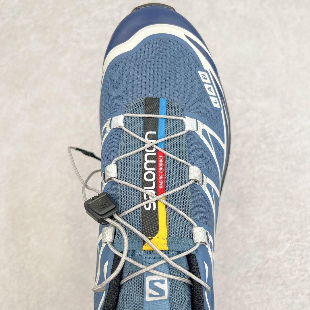  SALOMON XT-6 萨洛蒙  低筒 减震防滑 户外 跑步鞋 运动鞋 登山 男鞋 女鞋  波鞋（版型偏小一码）风尚千蓝 M473816