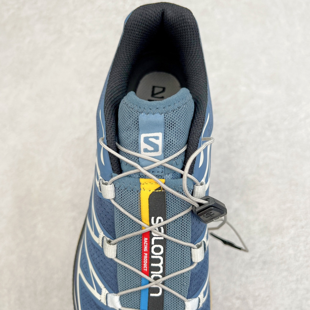  SALOMON XT-6 萨洛蒙  低筒 减震防滑 户外 跑步鞋 运动鞋 登山 男鞋 女鞋  波鞋（版型偏小一码）风尚千蓝 M473816