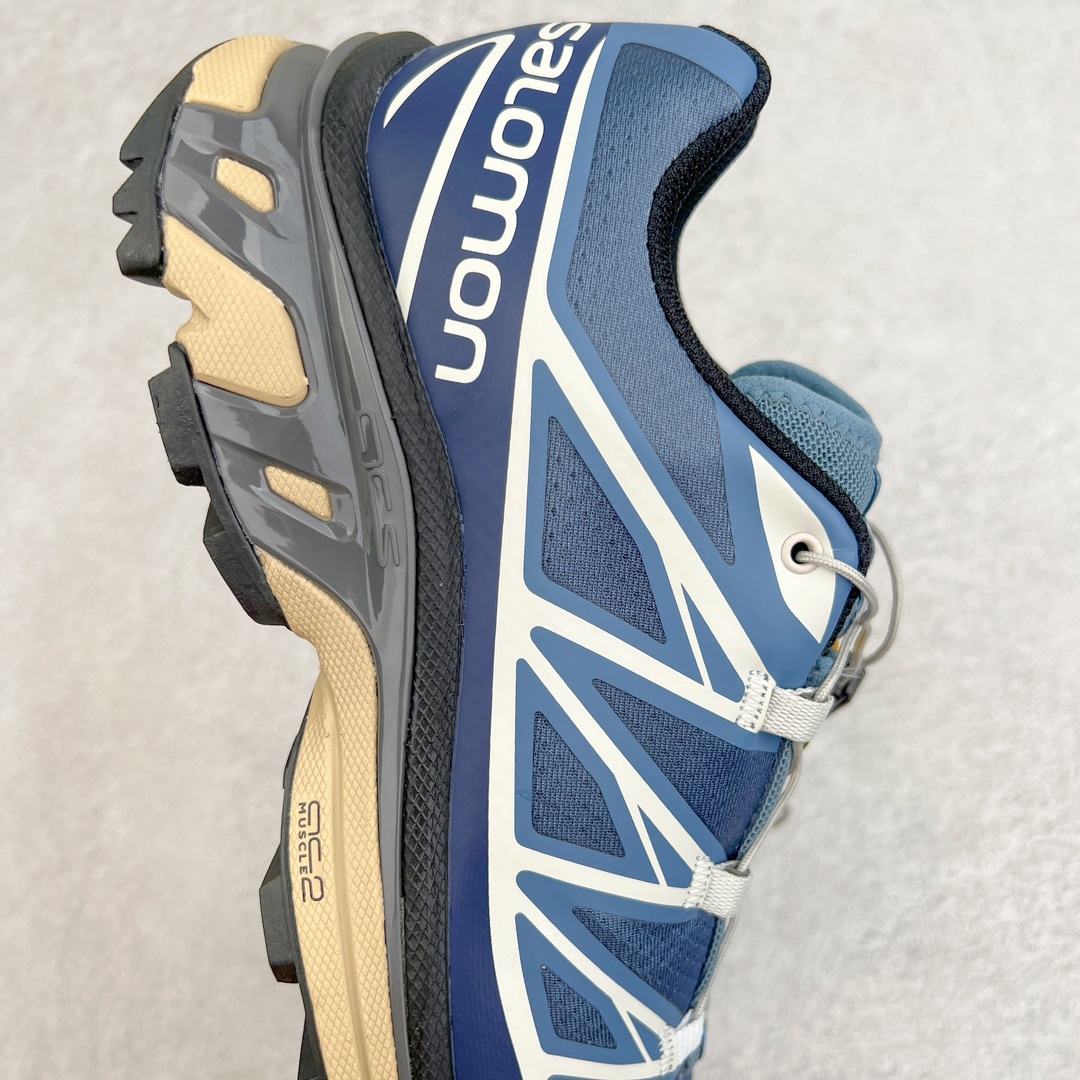  SALOMON XT-6 萨洛蒙  低筒 减震防滑 户外 跑步鞋 运动鞋 登山 男鞋 女鞋  波鞋（版型偏小一码）风尚千蓝 M473816